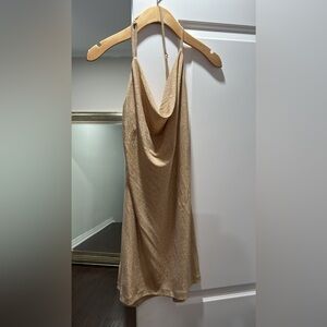 Mini shimmer dress (never worn) new with tags!